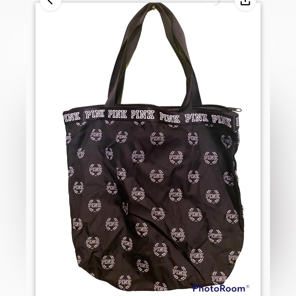 Pink Victoria’s Secret tote bag